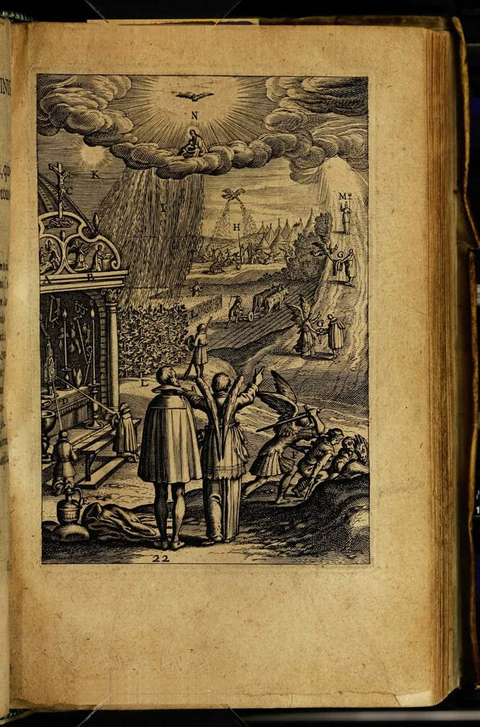 An illustration from AntonI Sucquet e Societate Iesu Via vita aeternae: iconibus, 1620, leaf 521