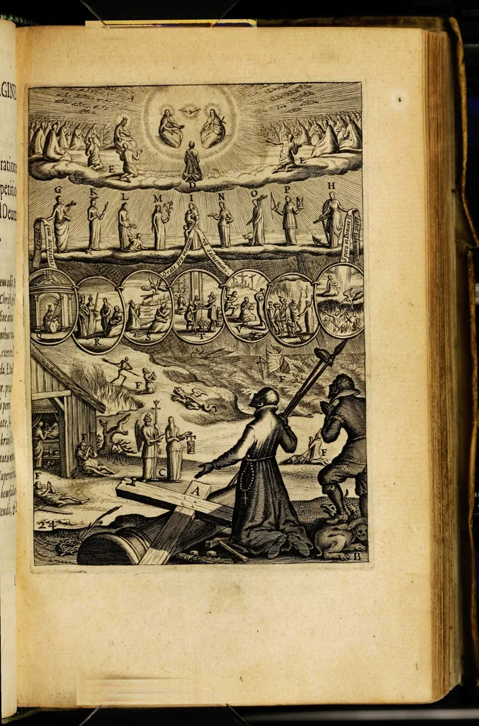An illustration from AntonI Sucquet e Societate Iesu Via vita aeternae: iconibus, 1620, leaf 541