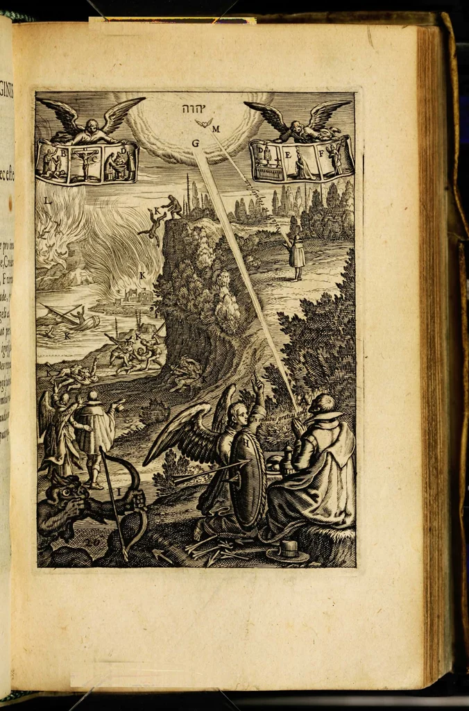 An illustration from AntonI Sucquet e Societate Iesu Via vita aeternae: iconibus, 1620, leaf 601