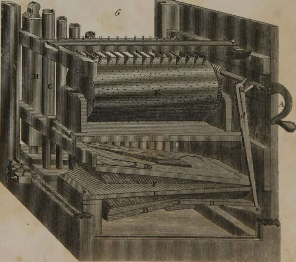 An illustration from A dictionary of arts and sciences (Volume 3), 1815, leaf 934