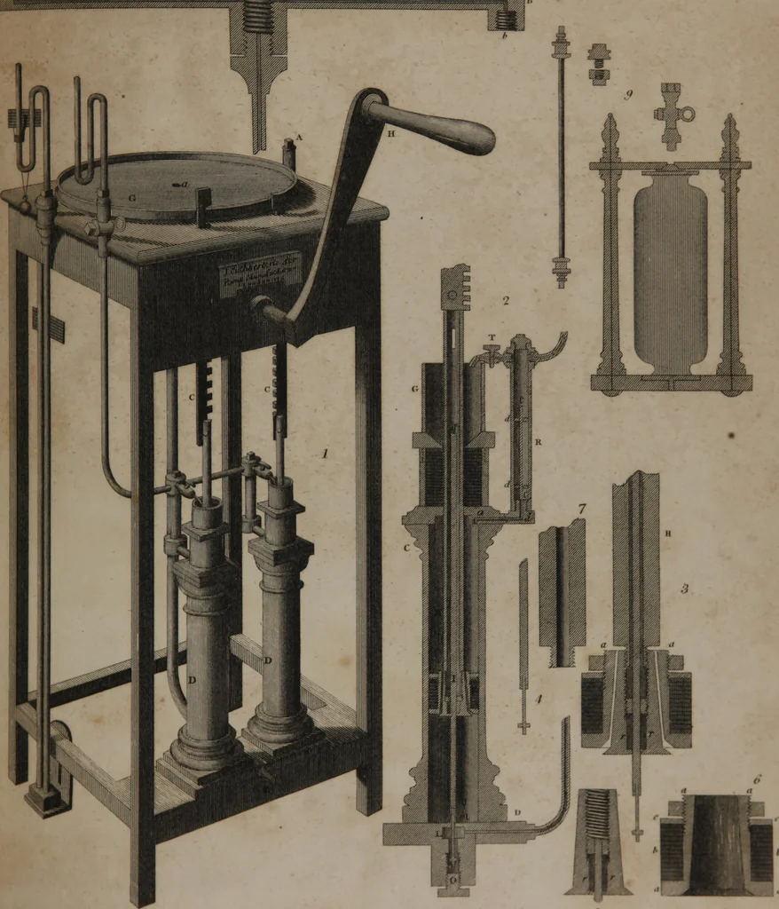 An illustration from A dictionary of arts and sciences (Volume 3), 1815, leaf 950