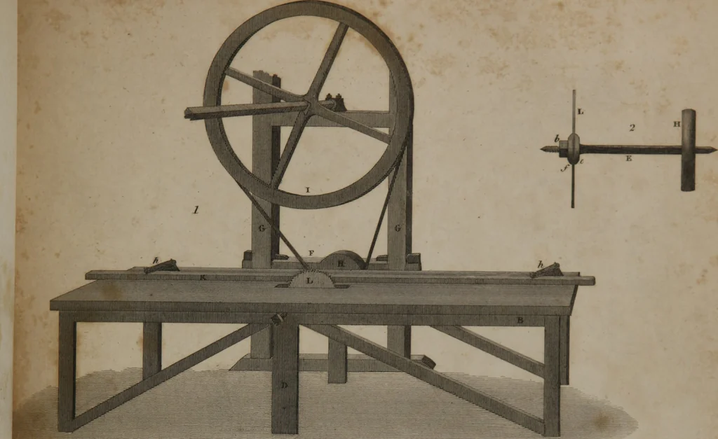 An illustration from A dictionary of arts and sciences (Volume 3), 1815, leaf 968