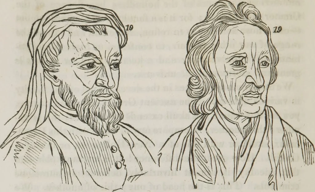 An illustration from Lectures on phrenology : including its application to the present and prospective condition of the United States, 1839, leaf 227