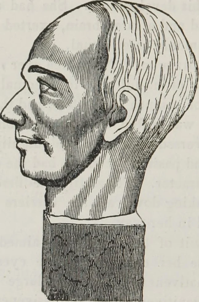 An illustration from Marriage, its history and ceremonies : with a phrenological and physiological exposition of the functions and qualifications for happy marriages, 1848, leaf 109