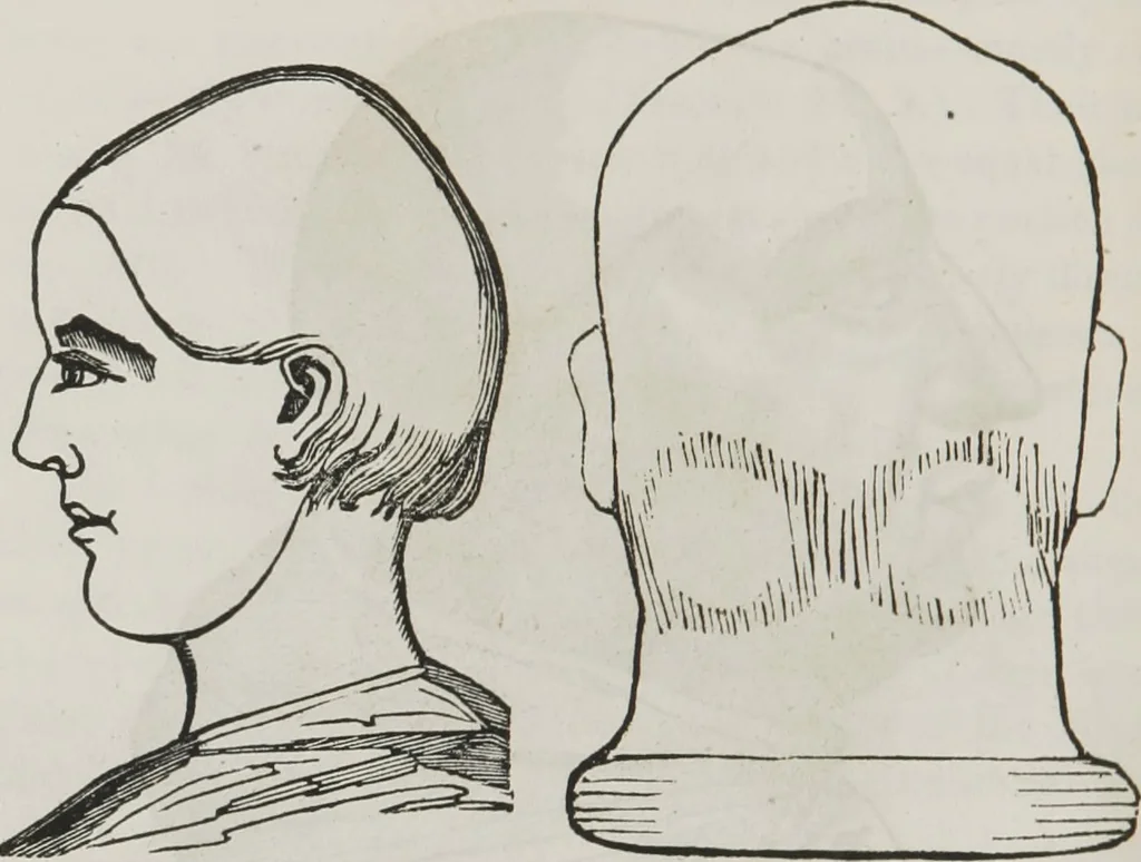 An illustration from Marriage, its history and ceremonies : with a phrenological and physiological exposition of the functions and qualifications for happy marriages, 1848, leaf 79