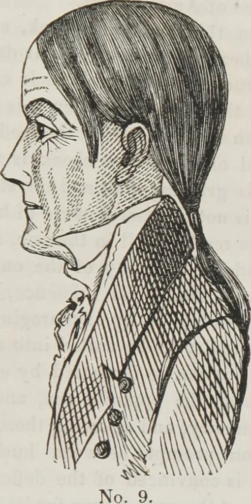 An illustration from Marriage, its history and ceremonies : with a phrenological and physiological exposition of the functions and qualifications for happy marriages, 1848, leaf 82