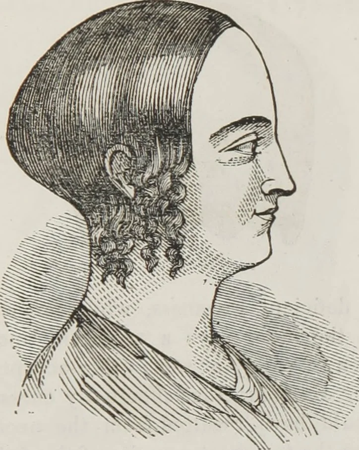 An illustration from Marriage, its history and ceremonies : with a phrenological and physiological exposition of the functions and qualifications for happy marriages, 1848, leaf 96