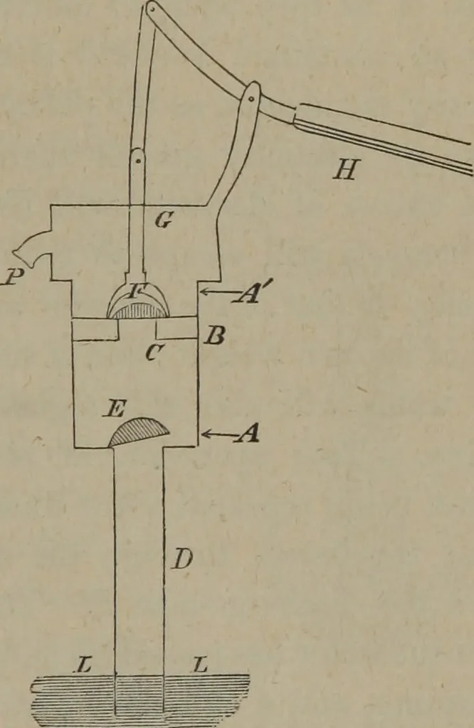 An illustration from Elements of natural philosophy (Volume 1), 1850, leaf 588