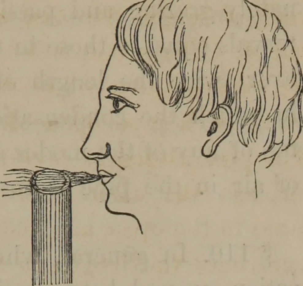 An illustration from Elements of natural philosophy (Volume 2-3), 1850, leaf 128