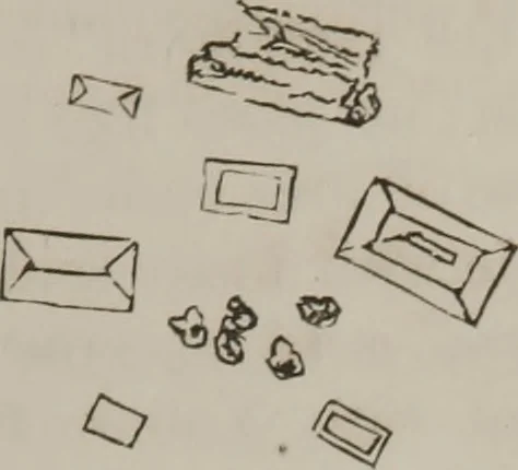 An illustration from Illustrations of disease with the microscope. clinical investigations, aided by the microscope, and by chemical reagents, with microscopical observations of pathological specimens, medical and surgical, obtained in Charleston, S.C. : a contribution intended to disclose the minute history of the diseases prevailing in this latitude, and to assist future students, 1861, leaf 136
