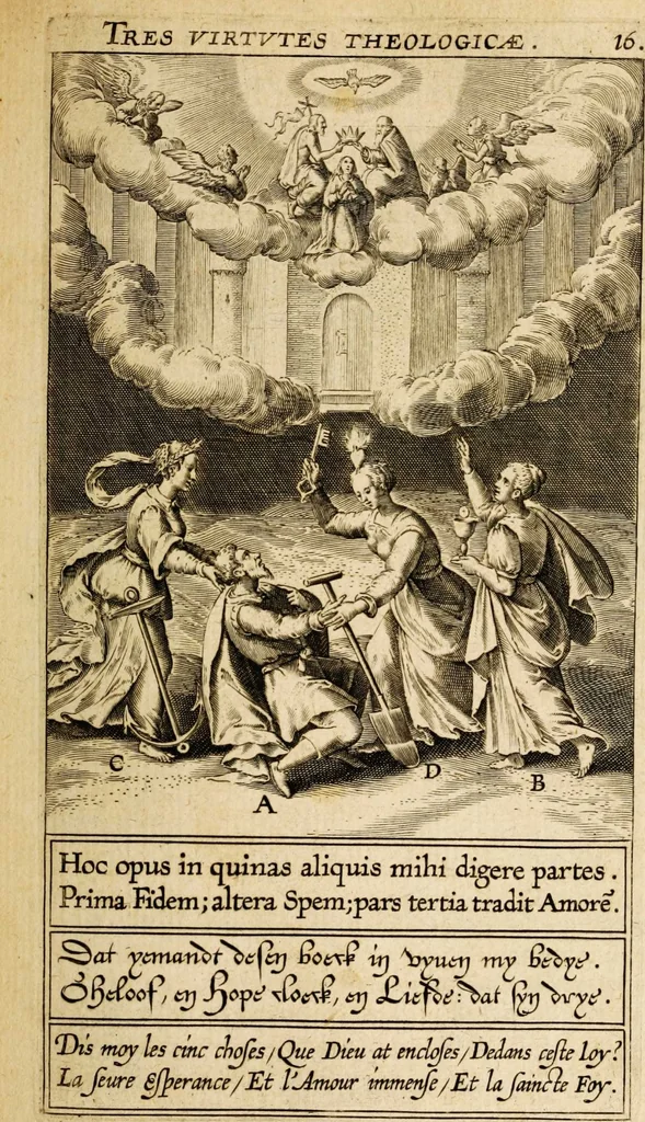 An illustration from Veridicus Christianus, 1606, leaf 101