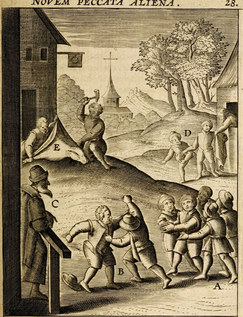An illustration from Veridicus Christianus, 1606, leaf 157