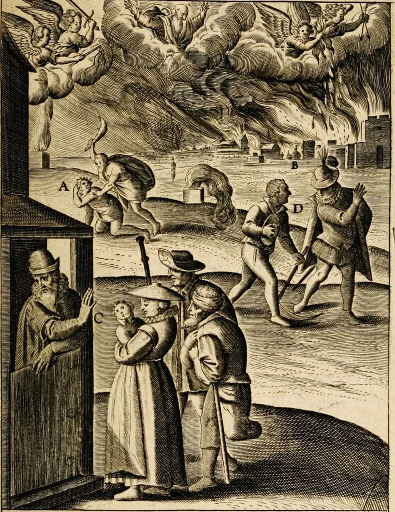 An illustration from Veridicus Christianus, 1606, leaf 165