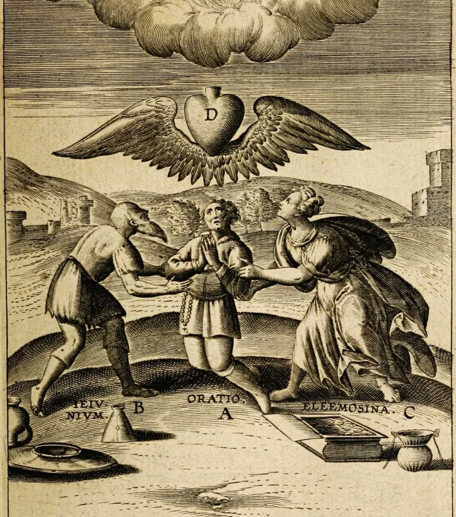 An illustration from Veridicus Christianus, 1606, leaf 179