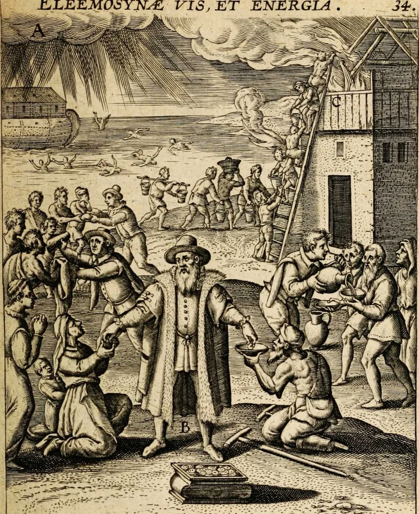 An illustration from Veridicus Christianus, 1606, leaf 183