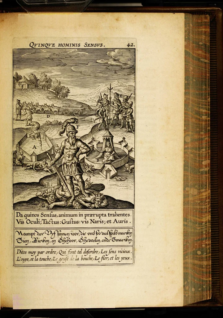 An illustration from Veridicus Christianus, 1606, leaf 237