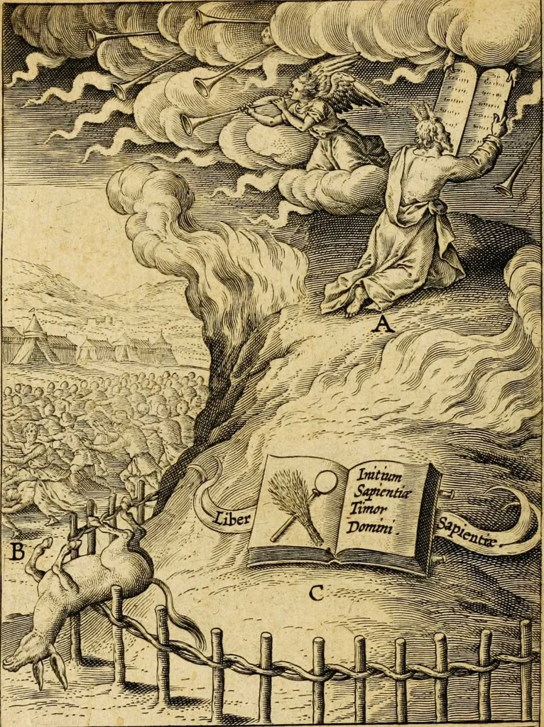 An illustration from Veridicus Christianus, 1606, leaf 26