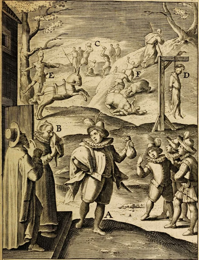 An illustration from Veridicus Christianus, 1606, leaf 269