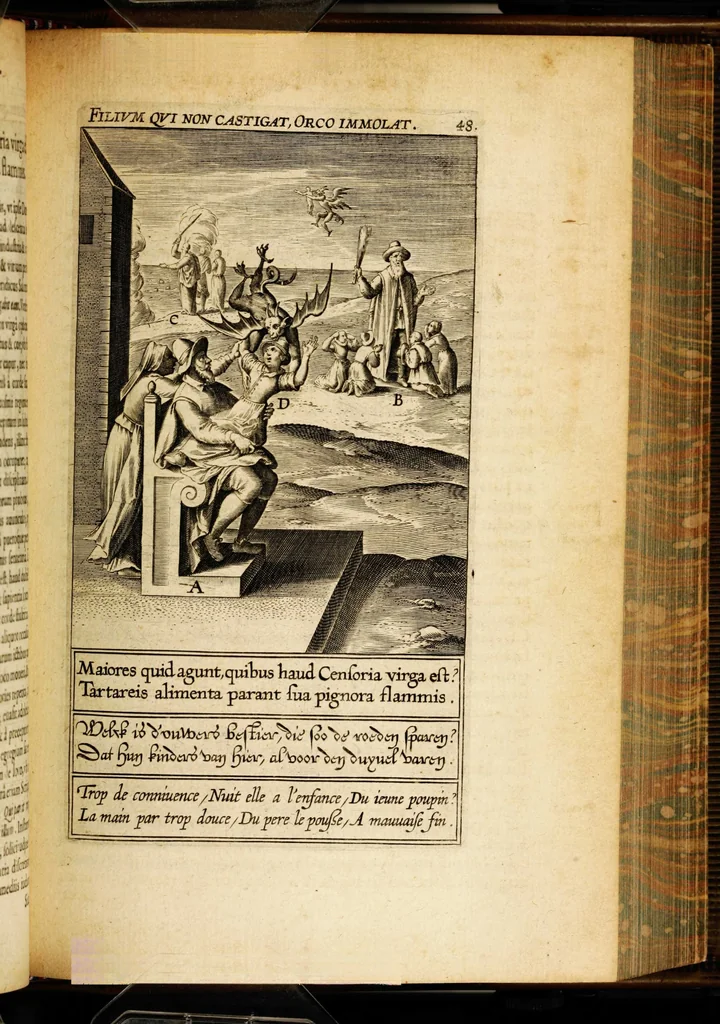 An illustration from Veridicus Christianus, 1606, leaf 273