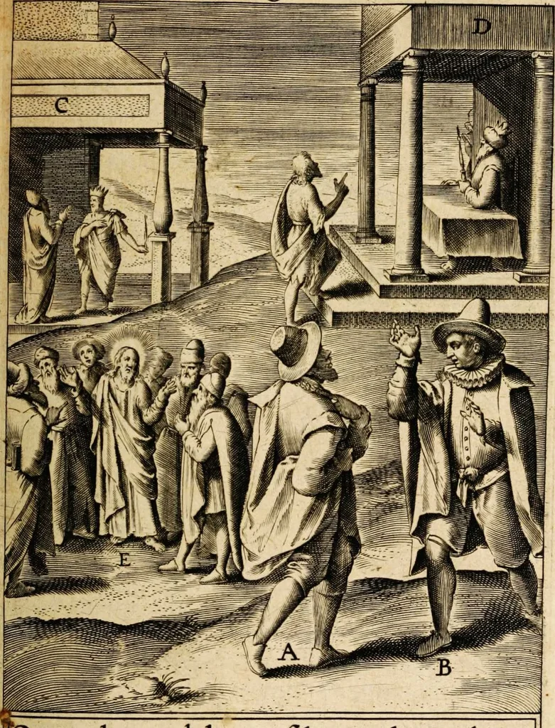 An illustration from Veridicus Christianus, 1606, leaf 283