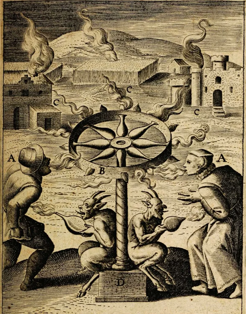 An illustration from Veridicus Christianus, 1606, leaf 295