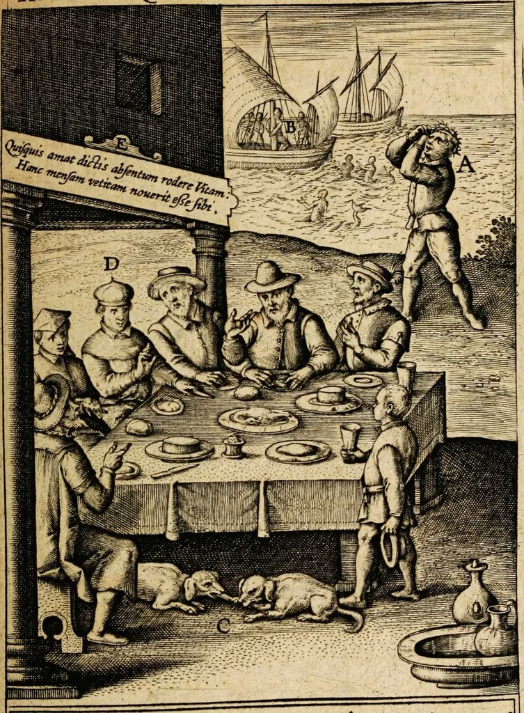 An illustration from Veridicus Christianus, 1606, leaf 315