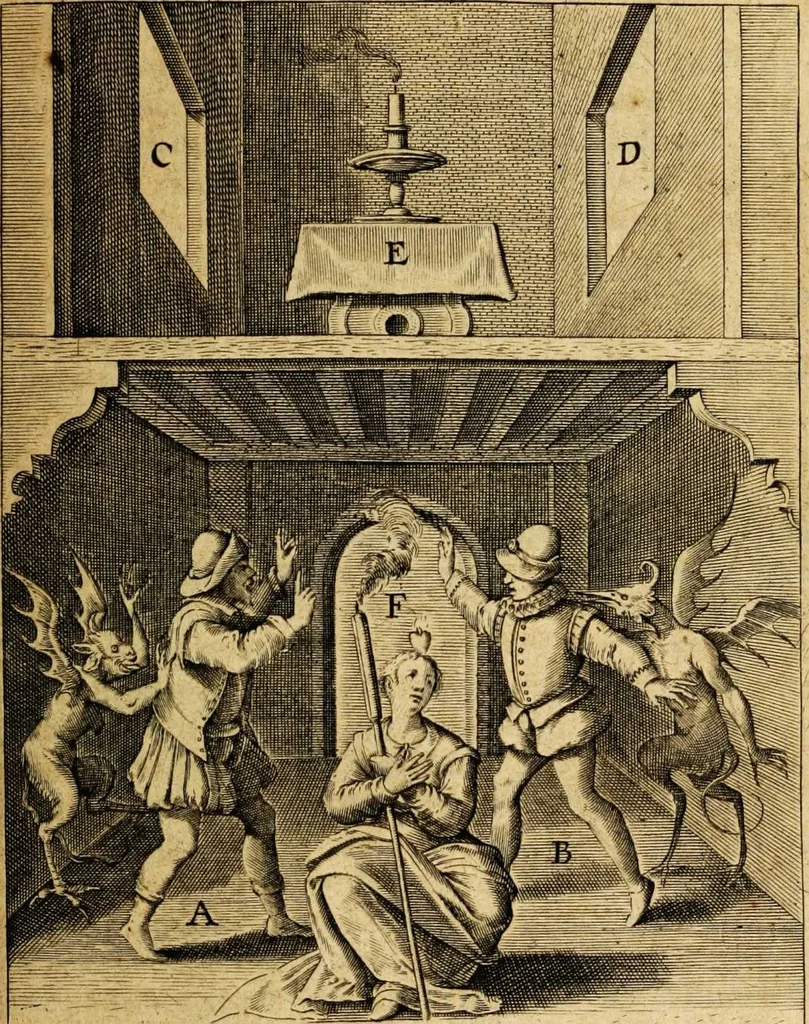 An illustration from Veridicus Christianus, 1606, leaf 327