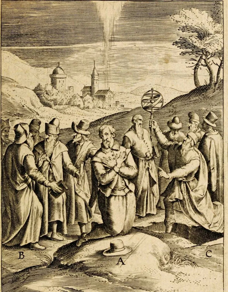 An illustration from Veridicus Christianus, 1606, leaf 33