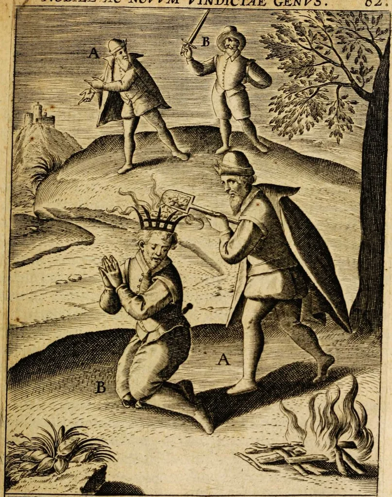 An illustration from Veridicus Christianus, 1606, leaf 353