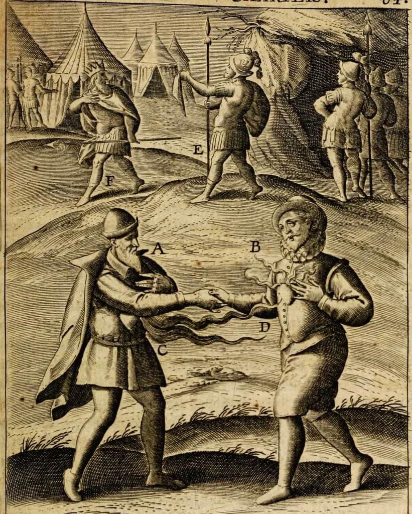An illustration from Veridicus Christianus, 1606, leaf 361