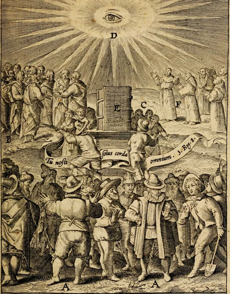 An illustration from Veridicus Christianus, 1606, leaf 395