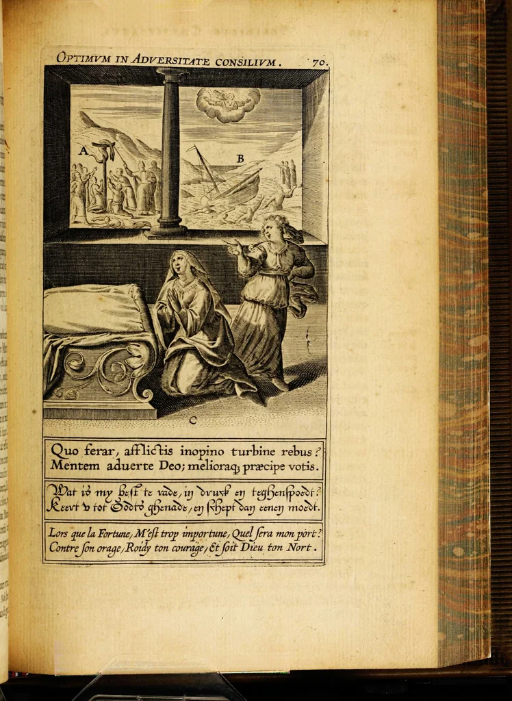An illustration from Veridicus Christianus, 1606, leaf 403