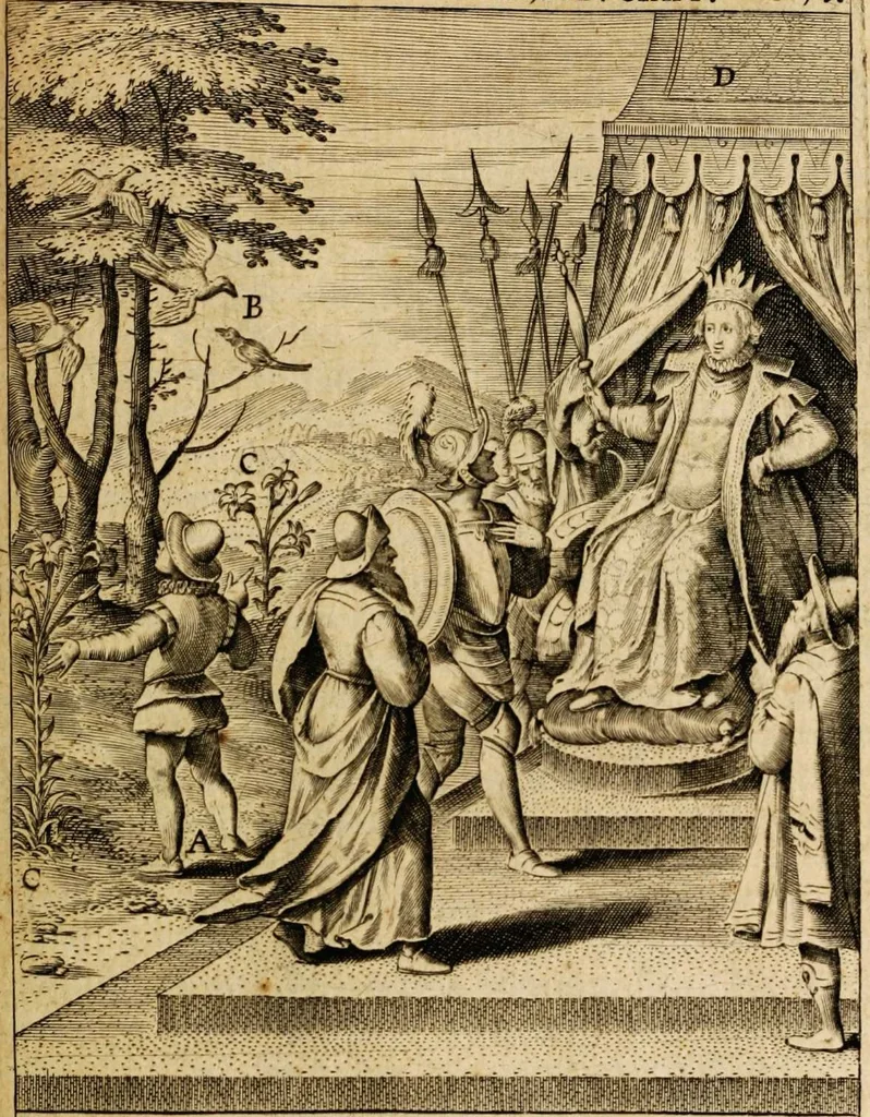 An illustration from Veridicus Christianus, 1606, leaf 409