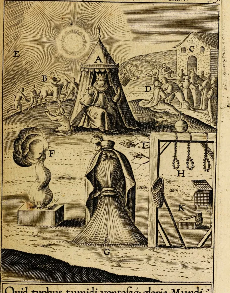 An illustration from Veridicus Christianus, 1606, leaf 431