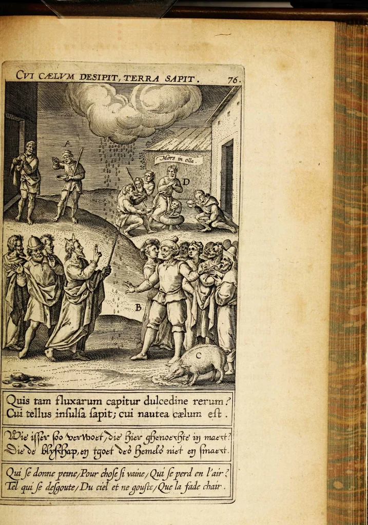An illustration from Veridicus Christianus, 1606, leaf 439