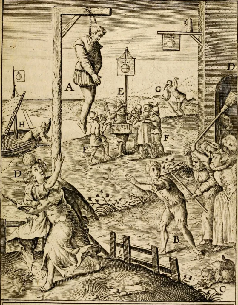 An illustration from Veridicus Christianus, 1606, leaf 445