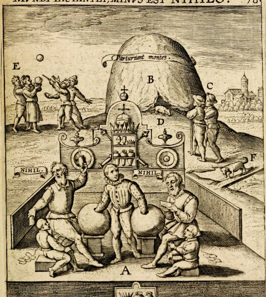 An illustration from Veridicus Christianus, 1606, leaf 449