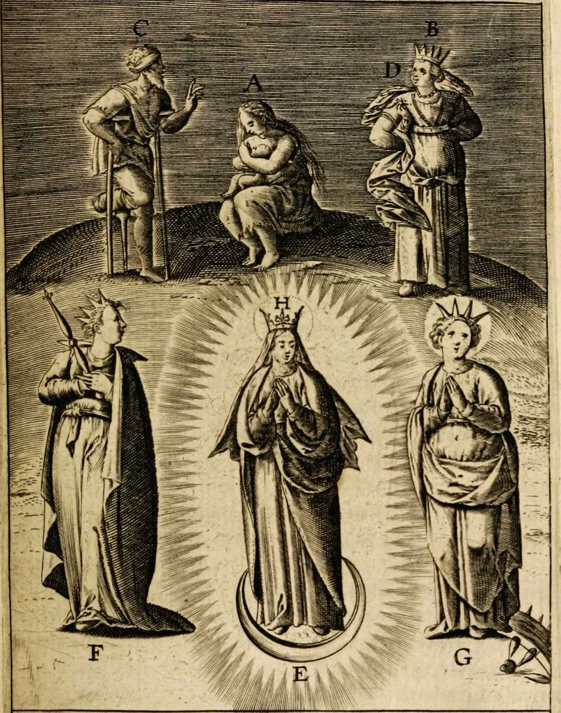 An illustration from Veridicus Christianus, 1606, leaf 455