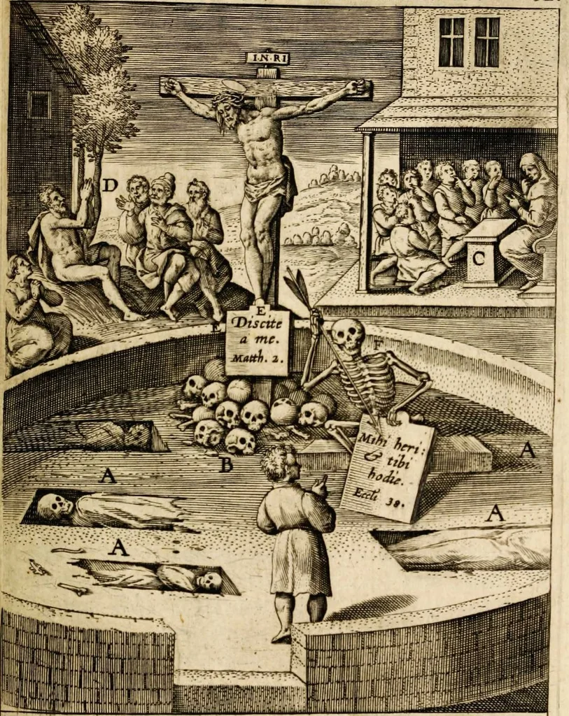 An illustration from Veridicus Christianus, 1606, leaf 473