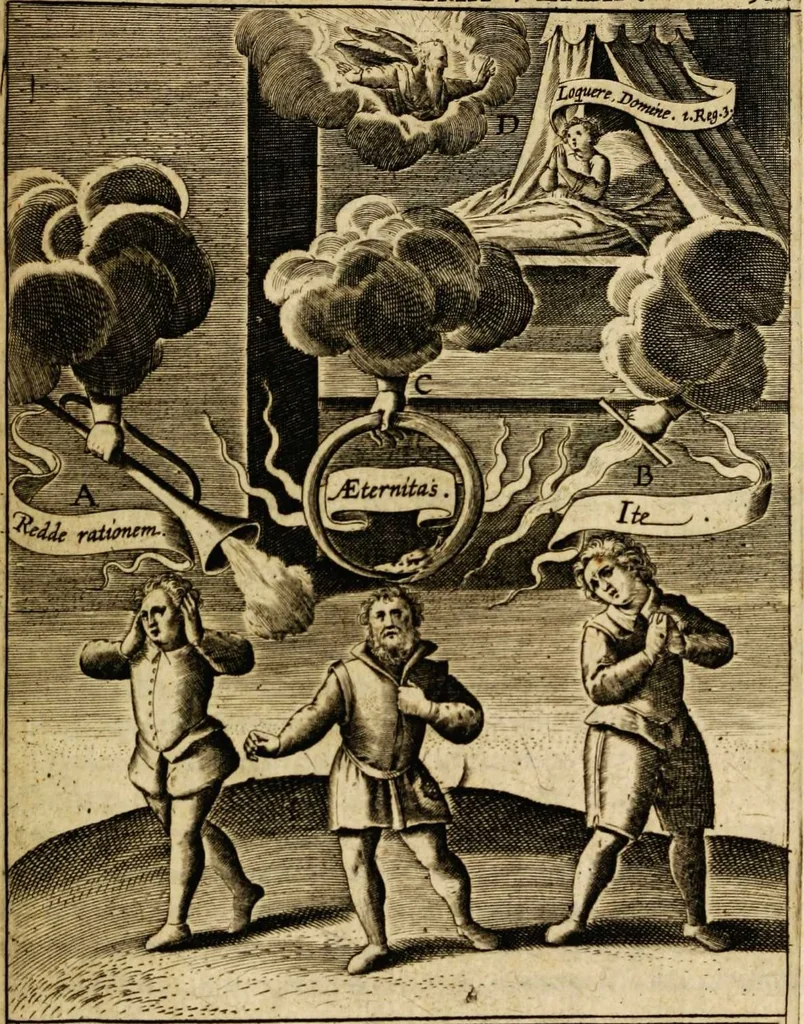 An illustration from Veridicus Christianus, 1606, leaf 523