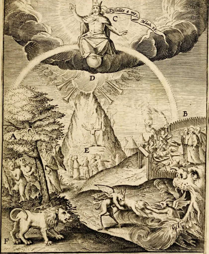 An illustration from Veridicus Christianus, 1606, leaf 533