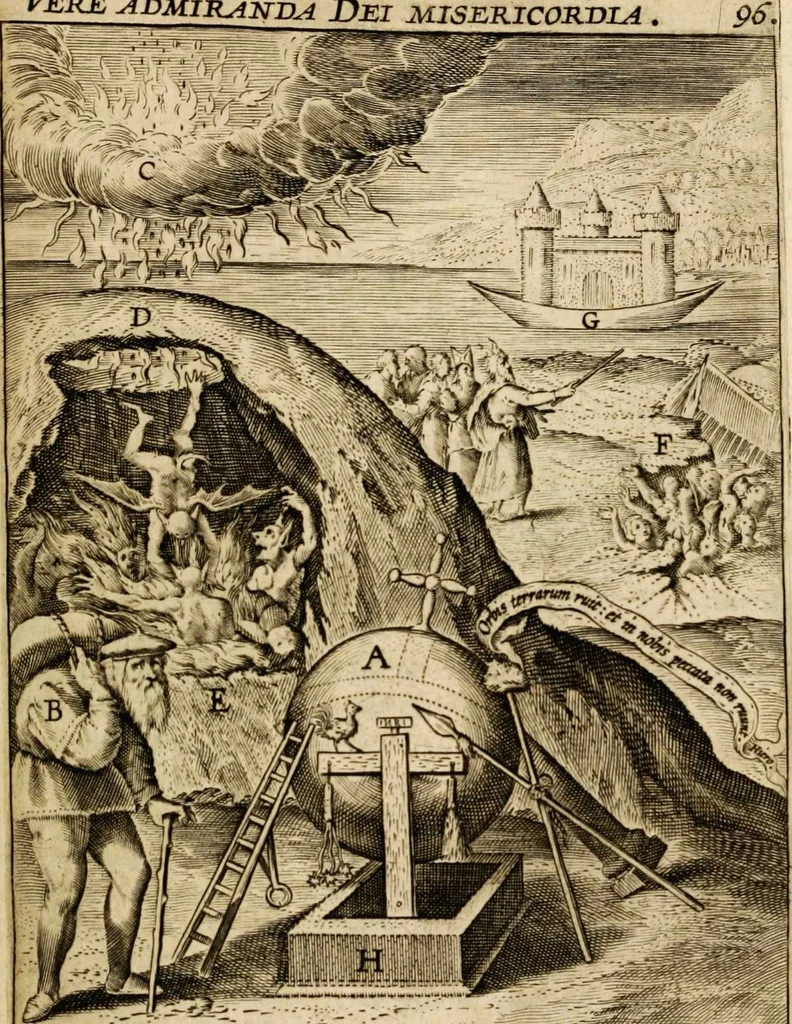 An illustration from Veridicus Christianus, 1606, leaf 543