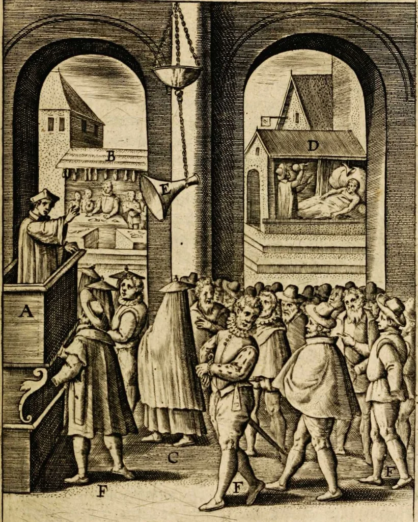 An illustration from Veridicus Christianus, 1606, leaf 549