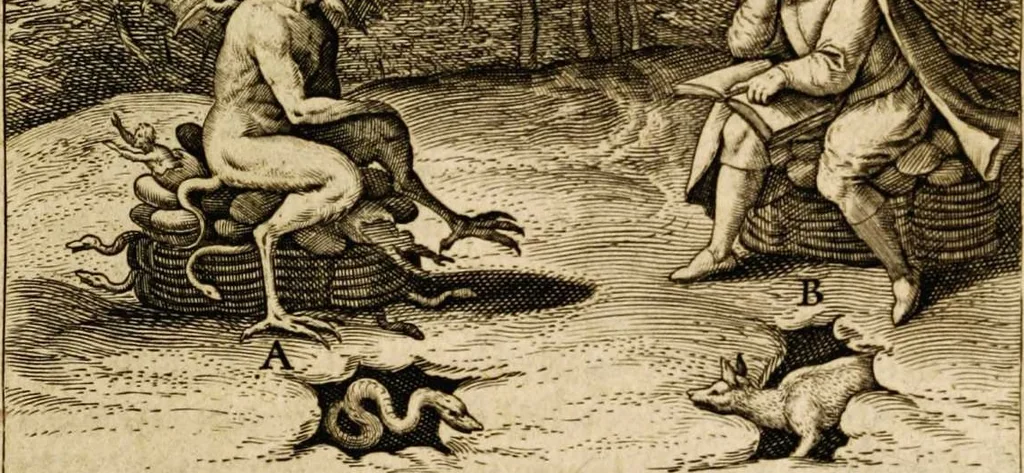 An illustration from Veridicus Christianus, 1606, leaf 59
