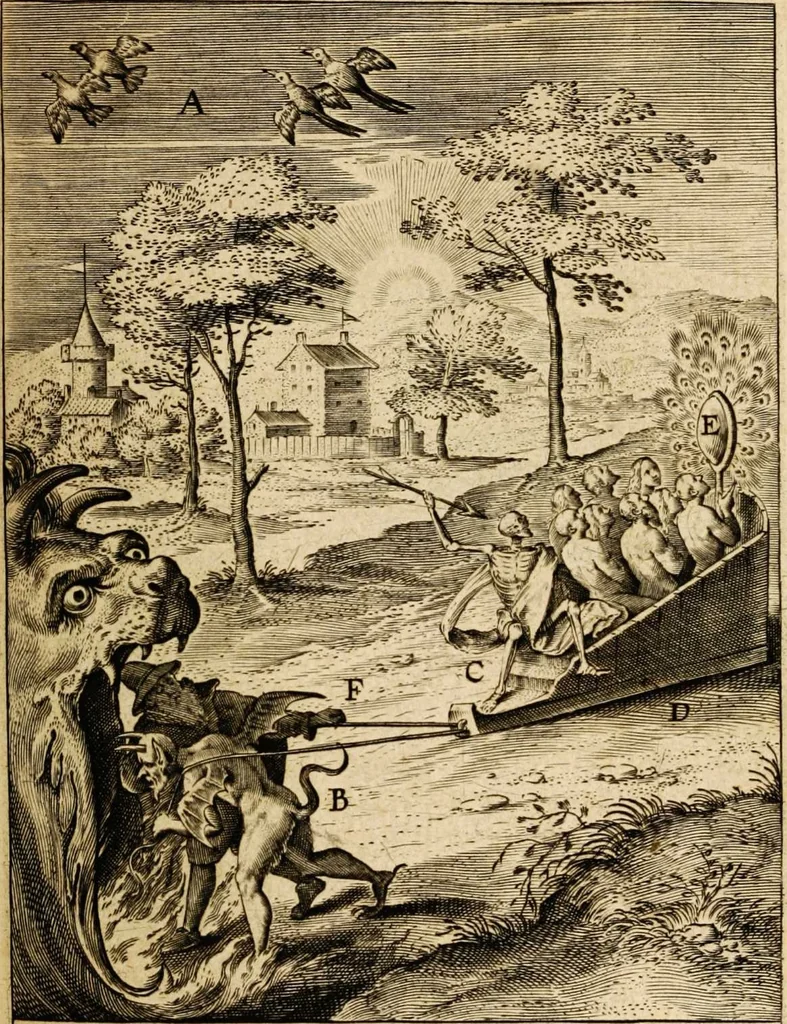 An illustration from Veridicus Christianus, 1606, leaf 79