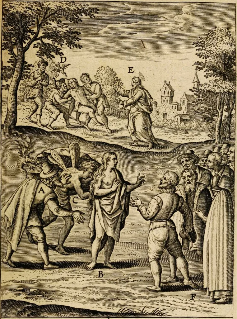 An illustration from Veridicus Christianus, 1606, leaf 91