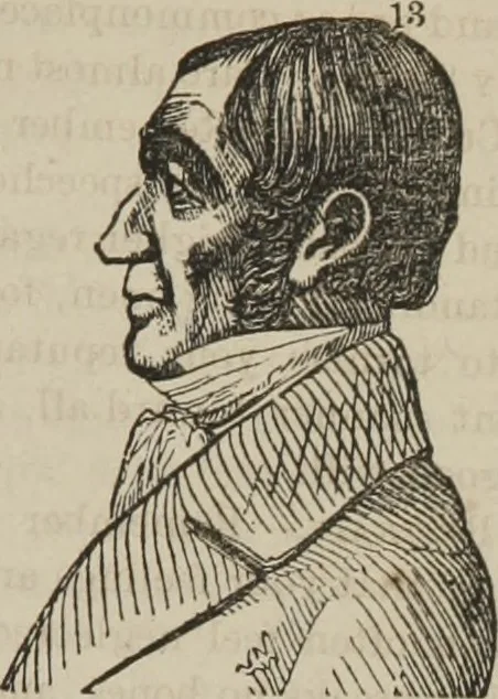 An illustration from The illustrated self-instructor in phrenology and physiology : with over one hundred engravings : together with the chart and character of ... as marked by ..., 1859, leaf 114
