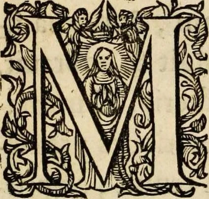 An illustration from Sacrum oratorium piarum imaginum immaculatae Mariae et animae creatae ac baptismo, poenitentia, et eucharistia innouatae [electronic resource]: ars noua bene viuendi et moriendi, sacris piarum imaginum emblematis figurata & illustrata, 1634, leaf 33