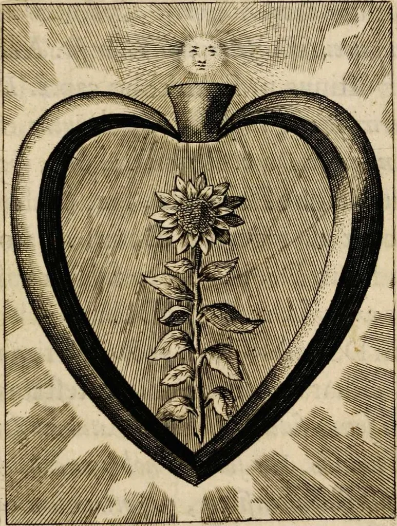 An illustration from Sacrum oratorium piarum imaginum immaculatae Mariae et animae creatae ac baptismo, poenitentia, et eucharistia innouatae [electronic resource]: ars noua bene viuendi et moriendi, sacris piarum imaginum emblematis figurata & illustrata, 1634, leaf 715