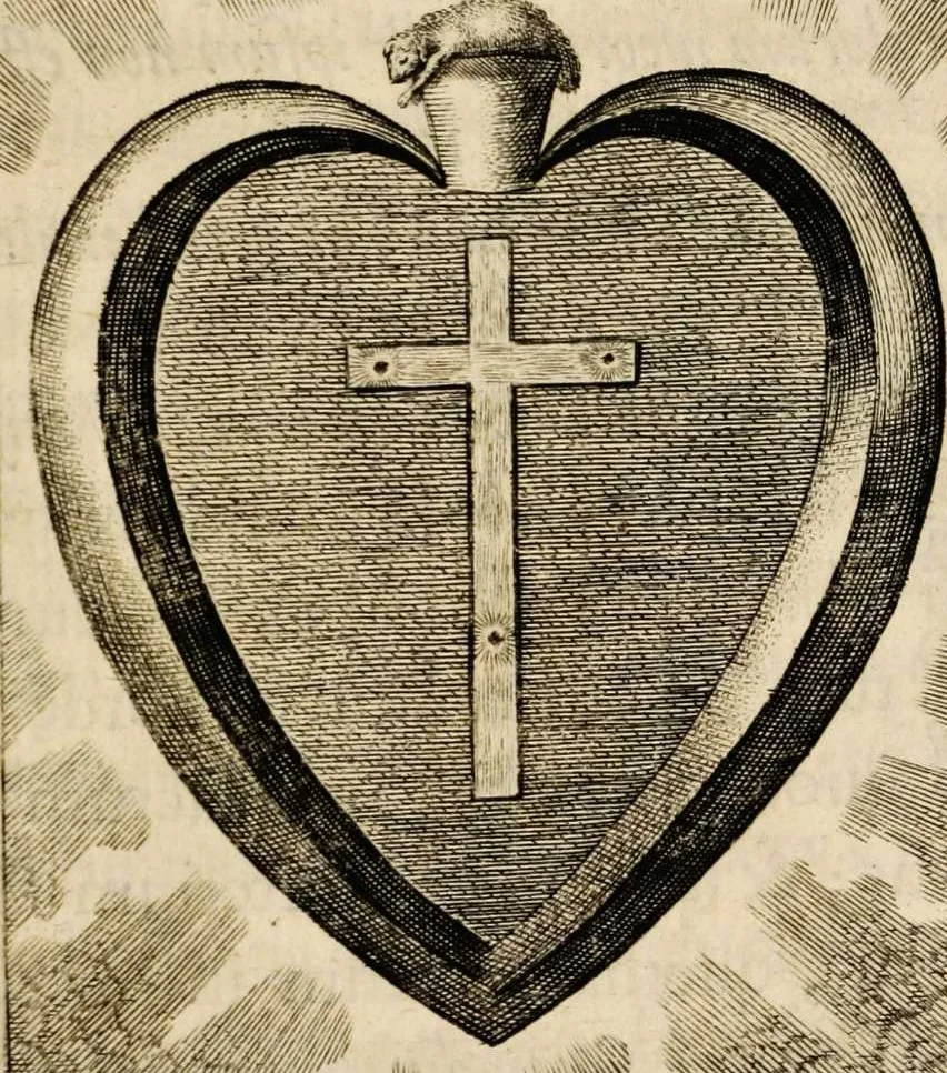 An illustration from Sacrum oratorium piarum imaginum immaculatae Mariae et animae creatae ac baptismo, poenitentia, et eucharistia innouatae [electronic resource]: ars noua bene viuendi et moriendi, sacris piarum imaginum emblematis figurata & illustrata, 1634, leaf 745